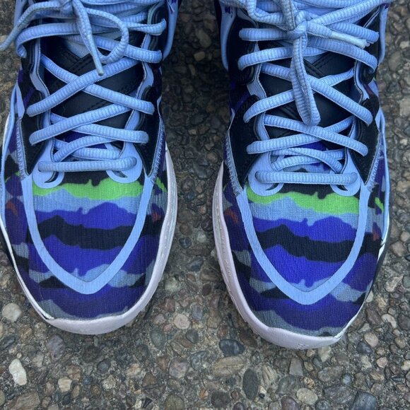 Nike Kyrie Infinity Multi Color Camo Aluminum Sail-Black CZ0204-400 Size 10.5 - Picture 12 of 14